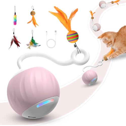 Interactive Cat Toys Ball - Electric Automatic Toys for Indoor Ca...