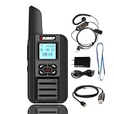 ELIDAIP F-711 DMR Funkgerät,Digital/Analog Dual-Mode Walkie Talkie,128 Kanäle, PC-programmierbar, 2000mAh USB-C, LCD Display,Ultralight, Tragbare Funkgeräte für Hotels,Outdoor-Sportarten(1 Stück)