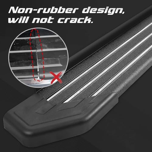 Estribos laterales de aluminio 5.5 pulg para Toyota 4Runner 2025-2026 miniatura 7