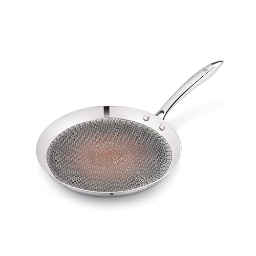 Image of The Chef Story Tri-Geo Quantaseal Ceramic Coated Triply Frypan with Lid | 32cm | PFOA & PFAS-Free | TUV Rheinland & BIS Certified | Non-Stick | Gas Induction Compatible | Brown | 5-Year Warranty