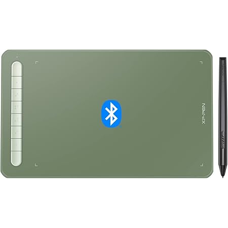 Amazon Xppen ペンタブ 板タブ Bluetooth ワイヤレス接続 8x5インチ X3チップ搭載ペン付 傾き検知 ペンタブレット Iphoneのibispaintで使用可 イラスト テレワーク お絵描ソフト付 Android Windows Mac Chromebookに対応 Deco Mw グリーン Xp Pen ペンタブレット