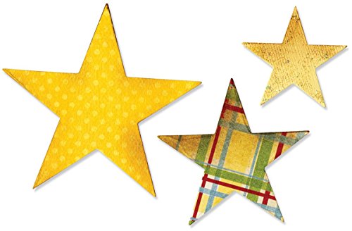 Sizzix 656339 Bigz Die Stars, Multicolor