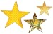 Sizzix 656339 Bigz Die Stars, Multicolor