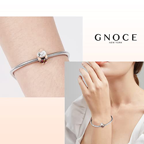 Image of GNOCE Food Themed Charm Beads Fit Charm Bracelet Necklace for Women