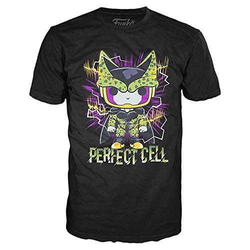 DRAGON BALL Z - Booble Head POP N° xx- Perfect Cell + T-shirt (XL), Black - Image 2