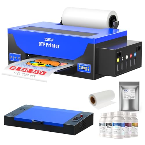 DSV DTF Printer A3 Roll L1800 Transfer Printing...