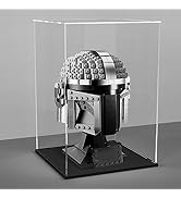 Acrylic Display Case for Lego Helmet 75328 Mandalorian Helmet 75277 Boba Fett 75304 Darth Vader 7...