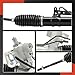 A-Premium - Hydraulic Power Steering Rack and Pinion Compatible with Nissan Murano 2012 2013 2014, FWD Only, Replace# 490011UM5B