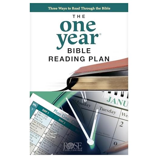 One-Year Bible Reading Plan