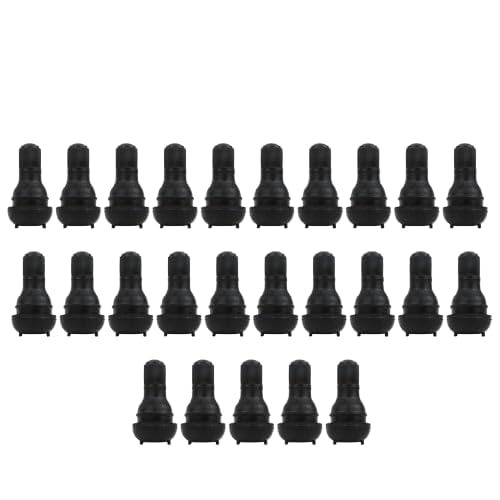 TR-412 Tubeless Tyre Valve for Motorcycle (Bike) Rubber Valve, Black | Durable, Leakproof, Air Valve for Tubeless Tyres (25 pcs)-image-26
