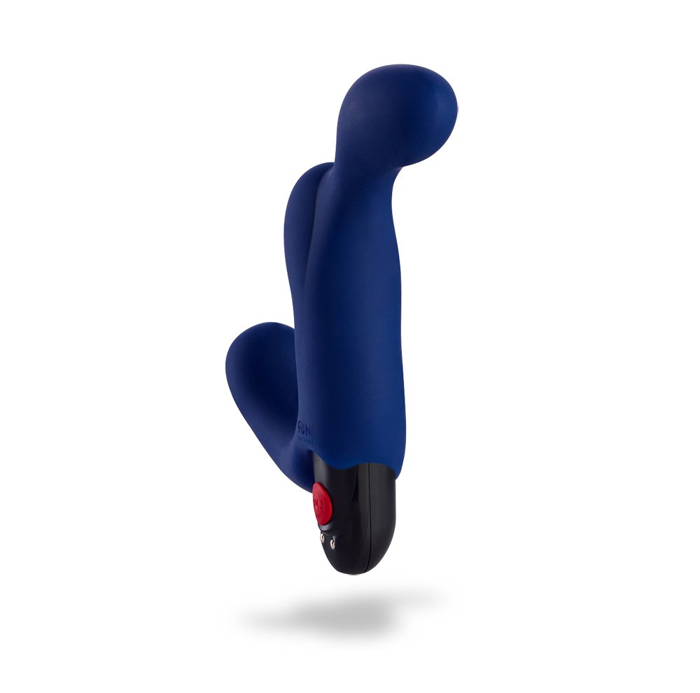 Fun Factory DUKE - Stimolatore della prostata, vibratore da uomo, silicone blu