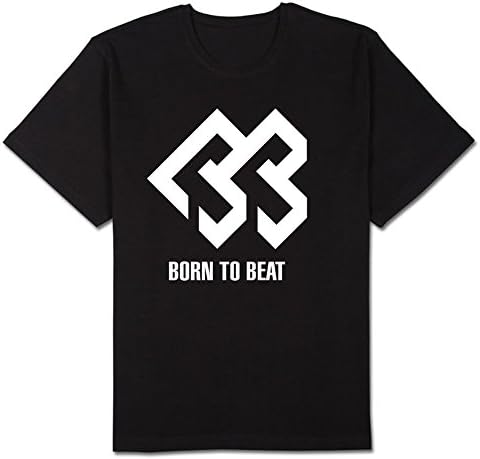 Amazon Btob Logo T 01 ビートゥービーロゴtシャツ半袖 M Black Tシャツ カットソー 通販