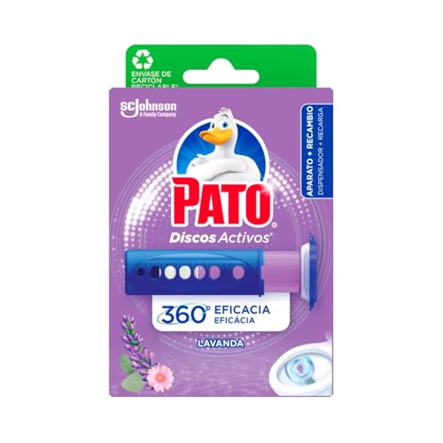 Pato Discos Activos WC Aktiv Duftspüler Lavendel 6 Stück