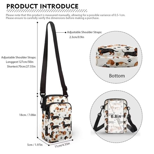 Image of Hawaiian Tribal Small Crossbody Bags for Women Cell Phone Bag Purse, Sea Turtle Zipper Sling Purses Shoulder Bag