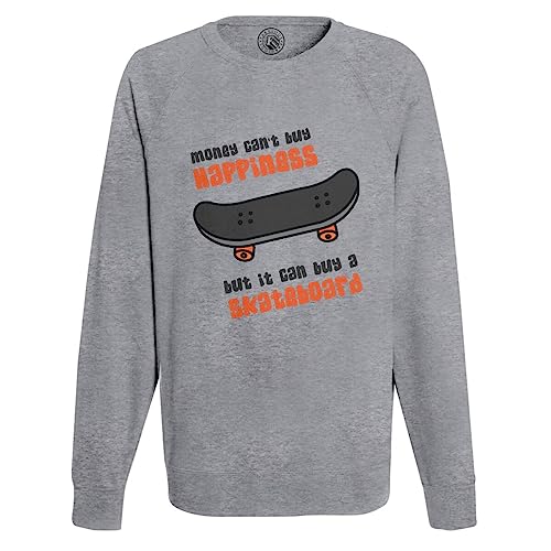 Sweat Shirt Homme Skateboard en Coton Premium Imprimé