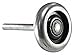 Door Roller, 4 in., Dia. 3 in., PK4
