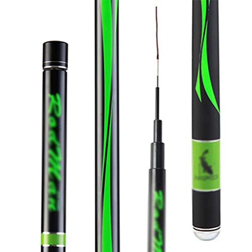 Carbon Angelrute Super Leicht Und Hart 28 Langstrecken-Wurfrute Tragbare Reise Seerute Angeln Liefert Strom Karausche Rute (Size : 3.6m) Cover