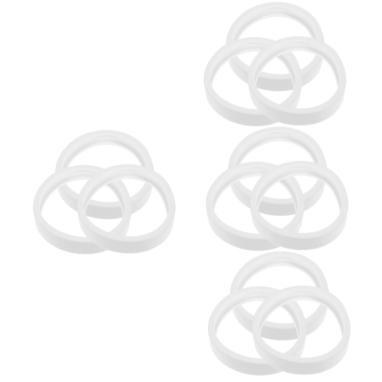 BESPORTBLE Barredora De Limpieza De Piscinas Neumáticos Correa para Neumáticos Accesorios 180 280 360 380 Desnatador Químico para Piscina Carrete Cesta Aspirador De 3 Piezas x 4