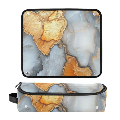 Organizador para herramientas de cabello con tapete resistente al calor miniatura 3