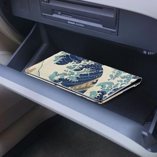 Organizador para auto Slim cuero miniatura 7