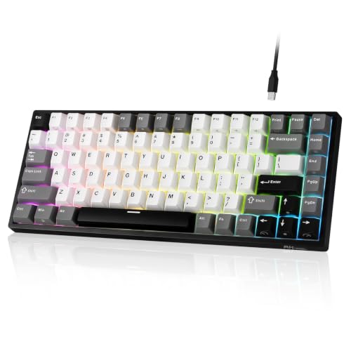Image of RK ROYAL KLUDGE RK84 Wired 75% RGB Hot Swappable Mechanical Gaming Keyboard | 84-Keys Compact TKL Gaming Keyboard w /Programmable Software for Mac /Win, Sound Absorbing Foam, PBT Keycap, Custom Switch