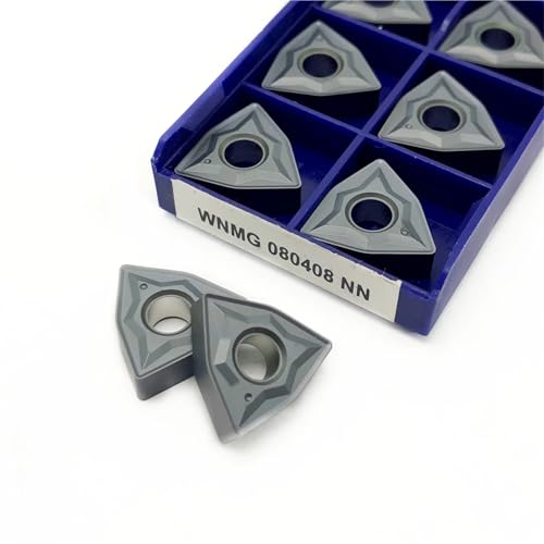 10pcs WNMG080408 WNMG080404 LT10 Insertos de Carburo Externos miniatura 2