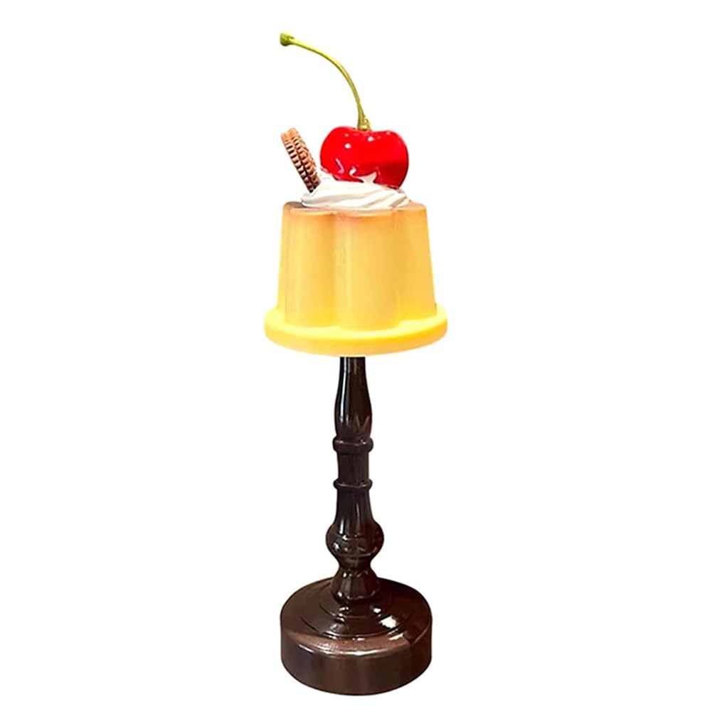Lampa stołowa LED bezprzewodowa zasilana bateriami, dekoracyjna lampa dziecięca do salonu, sypialni i pokoju dziecięcego - kreatywny wzór kreskówkowy z ciepłym białym oświetleniem