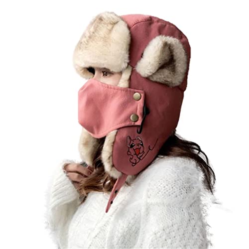 Chapeau d'hiver féminin bonnet chaud et bandeau thermique outdoor