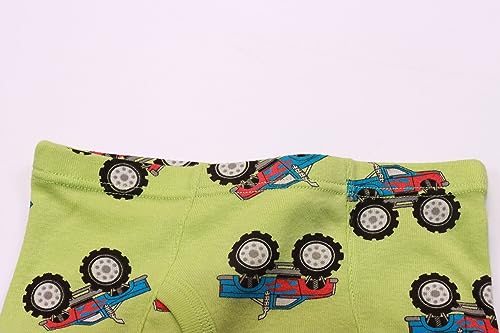 Boboking Boys Briefs Underwear Boys Car Soft Cotton Kids Briefs4T - Thumbnail 3
