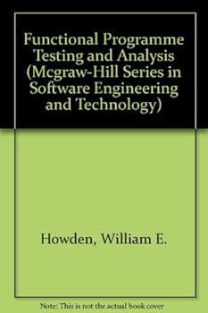 Hardcover Functional Program Testing and Analysis (McGraw-Hill Series in Software Engineering and Technology) Book