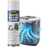 KEFPO Foaming AC Coil Cleaner: Multi Purpose Foam Spray No Rinse Deep Clean Deodorizes Evaporator Condenser for Home AC HVAC Technicians DIY -19 oz