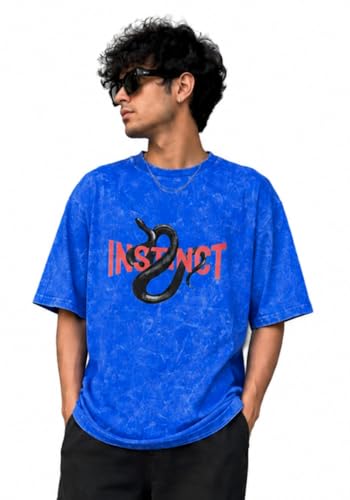 Image of boffi ... 100% Cotton Oversized T-Shirt Unisex Drop Shoulder Dye Washed Street Look Black Pack of 1