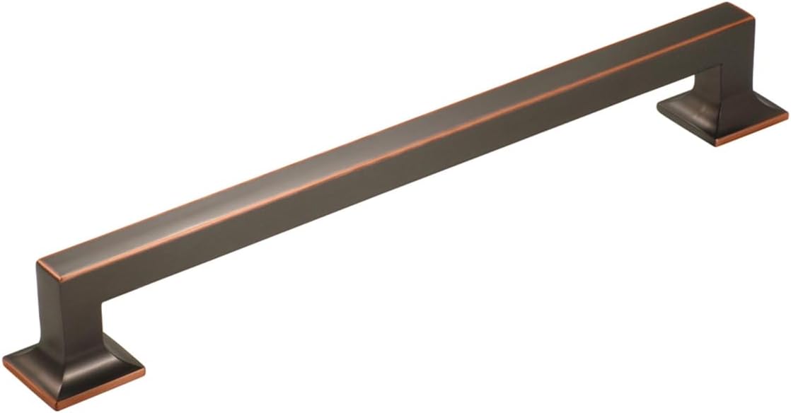 Studio Collection Appliance Pull 13 Inch Center to Center Oil-Rubbed Bronze Highlighted Finish