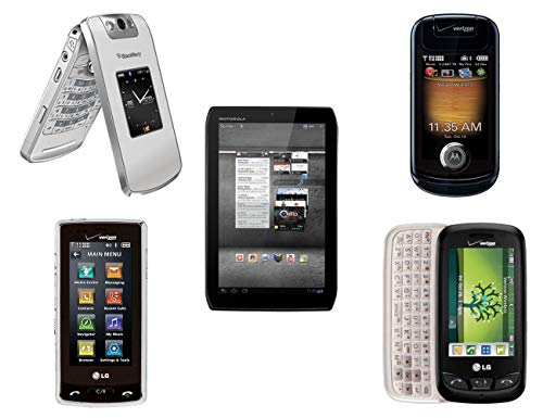 Unlimited Cellular Dummy Non-Working Toy Phone for Kids | Durable Plastic Multi-Color Imaginary Play Display Purpose Mobile | Scaled to Actual Size and Weight | 5 Pack