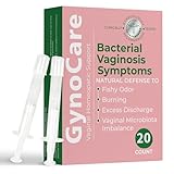Terramed Just Think Comfort Bacterial Vaginosis Treatment | BV Treatment for Women | Natural Homeopathic Vaginal Ointment for Odor, Itching, BV, and Vaginal Microbiota Imbalance (20 Count)