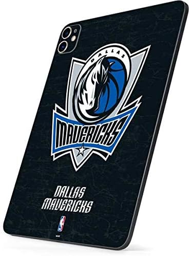 Skinit Decal Tablet Skin Compatible with iPad Pro 11in (2020) - Officially Licensed NBA Dallas Mavericks Black Primary Logo Design