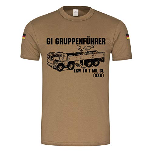 T-shirt tropical BW haut de gamme motif Camion mil gl Kat I Copytec