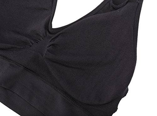 Women's Seamless Wire-Free Bra with Removable Pads3
