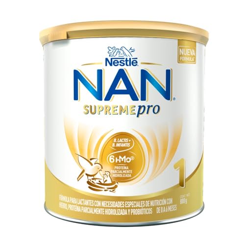 Fórmula Infantil NAN 1 Supreme Pro, 0 a 6 Meses, 800g