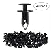 MOTOALL Nylon Bumper Fender Liner Door Trim Panel Shield Retainer Fastener Rivet Push-Type Clips for 8mm Hole Honda 90653-HC4-900 Bombardier Can-Am Kawasaki Polaris Suzuki - 40pcs