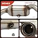 A-Premium Left and Right 2-PC Catalytic Converter Kit Direct-Fit Compatible with Ford Ranger 2007-2011 & Mazda B4000 2007-2009, 4.0L, EPA Compliant, Replace# 1FAD2055XA