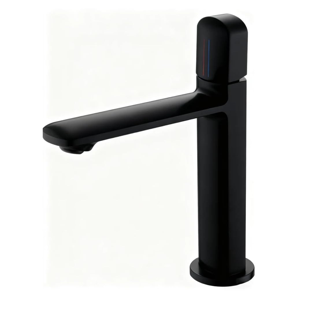 Mitigeur de salle de bain moderne avec cartouche céramique durable
