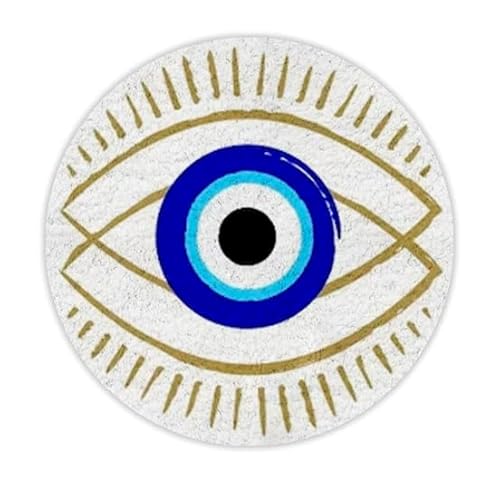 Toalla Playa con Forma. Toalla Redonda Ojo Turco | E&B PORRAS (Doble Ojo)