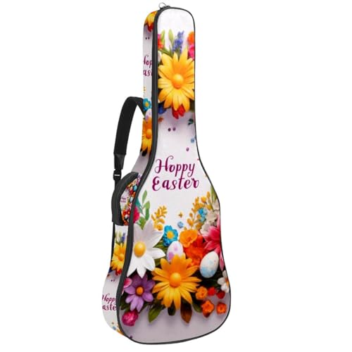 Sac de transport guitare étanche pour musicien nomade avec poches de rangement