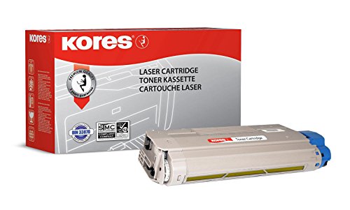 Kores Toner für Oki C5600/C5600N/C5700/C5700N, Gelb