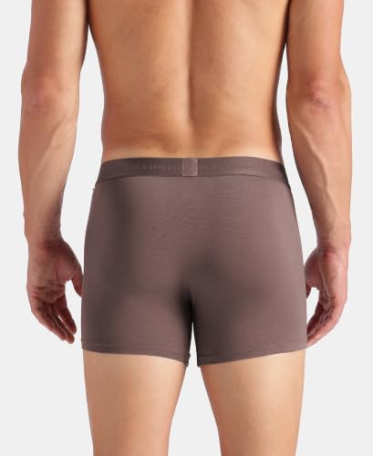 Image of Jockey IC25 Men Tencel Micro Modal Cotton Elastane Stretch Solid Trunk with Natural StayFresh Properties