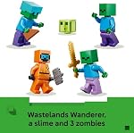 LEGO Minecraft Zombie Dungeon Building & Pretend Play Toy for Boys & Girls - Video Game Playset & Toy Figures for Kids, Ages 8+ - W/Wandering Wastelands Minifigure - Gift Idea for Birthdays - 21587
