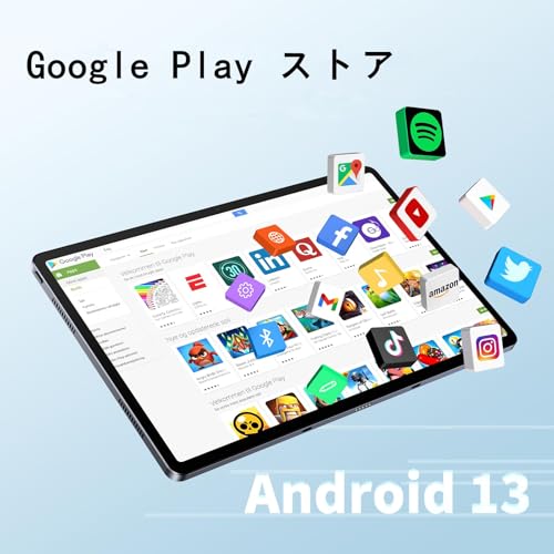BekoQurd T4 タブレット タッチペンとカバー付きタブレット11インチAndroid 14, MediaTek HelioG99, 12GB+128GB+1TB拡張, 8,100mAh の商品画像 8