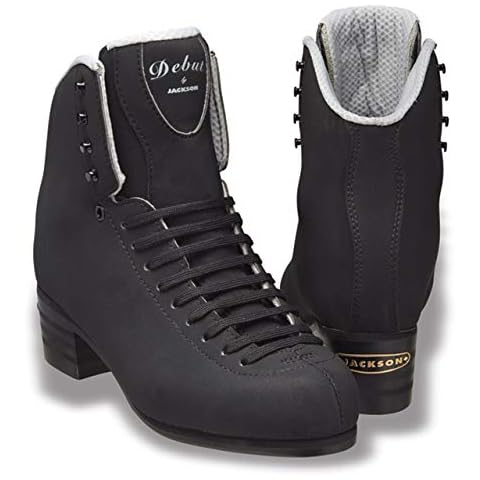 SKATE GURU Jackson Ultima - Figure Skates - Debut DJ2452 / DJ2453 - Black Size: Adult 6 / Width: Regular (C, M) Cover