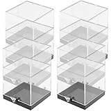 Artibetter 8pcs Square Mineral Specimen Storage Cases Display Boxes for Collectibles Crystals and Stones and